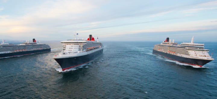 The Cunard fleet