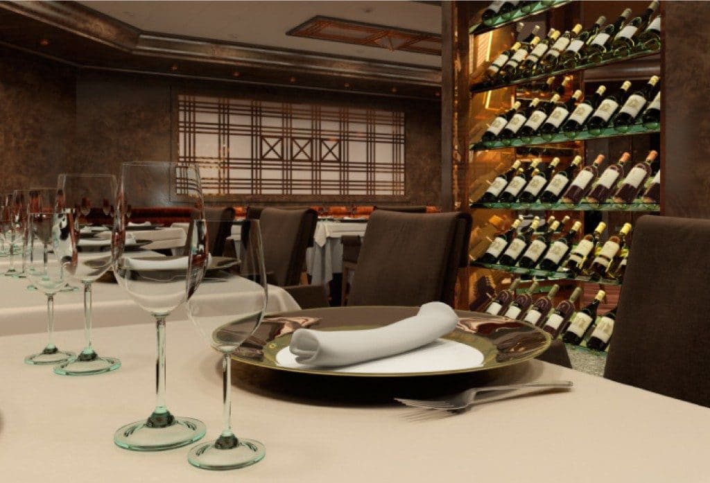 La Dame replaces Le Champagne.