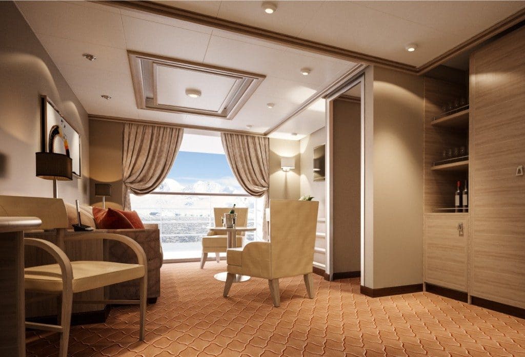There are twelve newly configured Silver Suites onboard Silver Cloud Explorer.