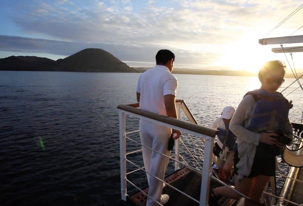 Silver Cloud Explorer will take guests ashore in Zodiacs.
