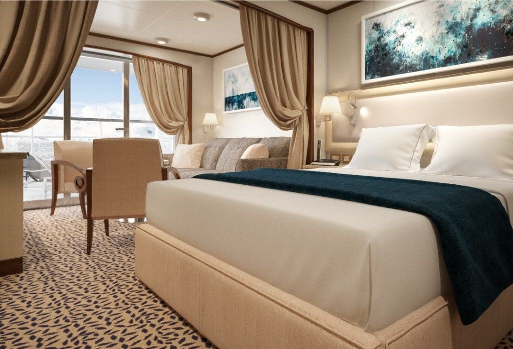 Silver Cloud Explorer offers more veranda rooms and any other explorer vessel.