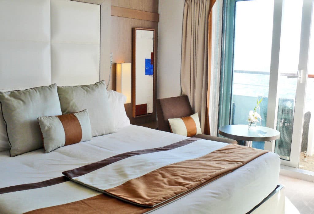 The L'Austral Prestige & L'Austral Deluxe balcony rooms are bright and airy.