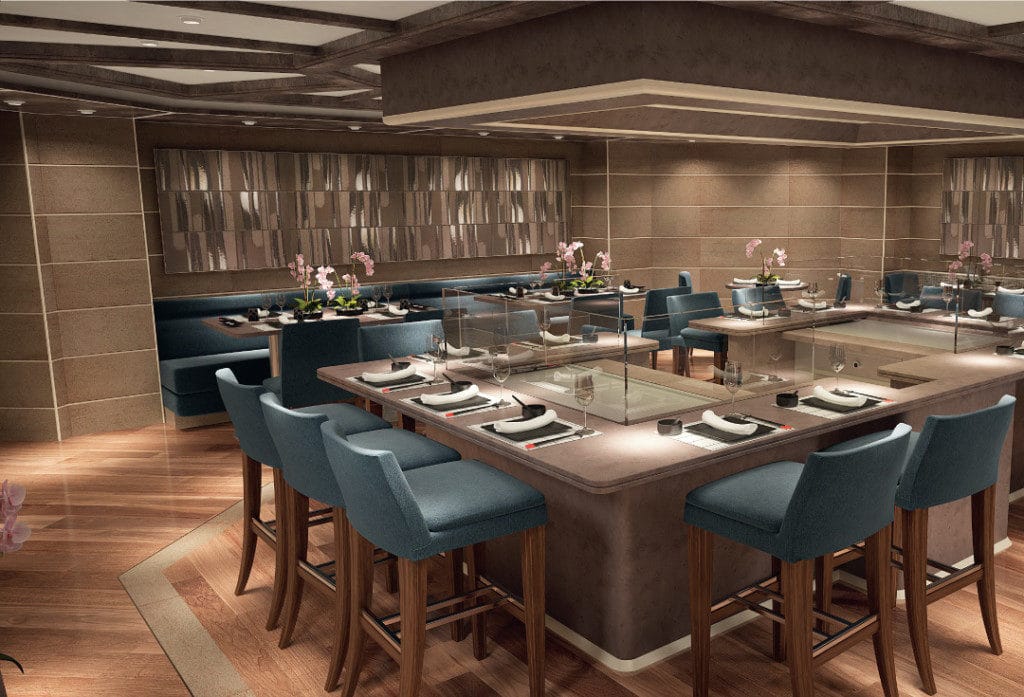 Kaiseki Japanese restaurant .