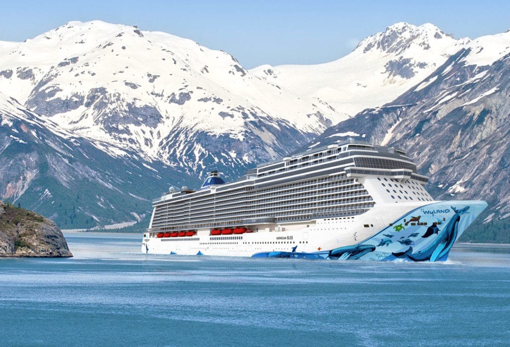 Norwegian Bliss will spend her inaugural season in Alaska.