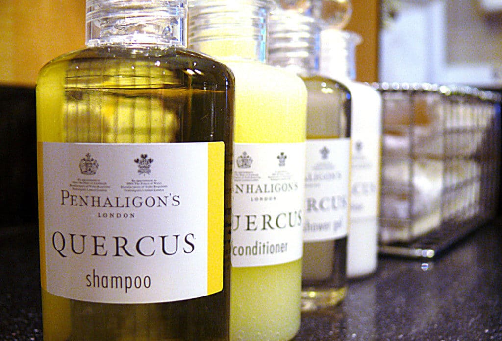 Quercus spa products are replenished daily.