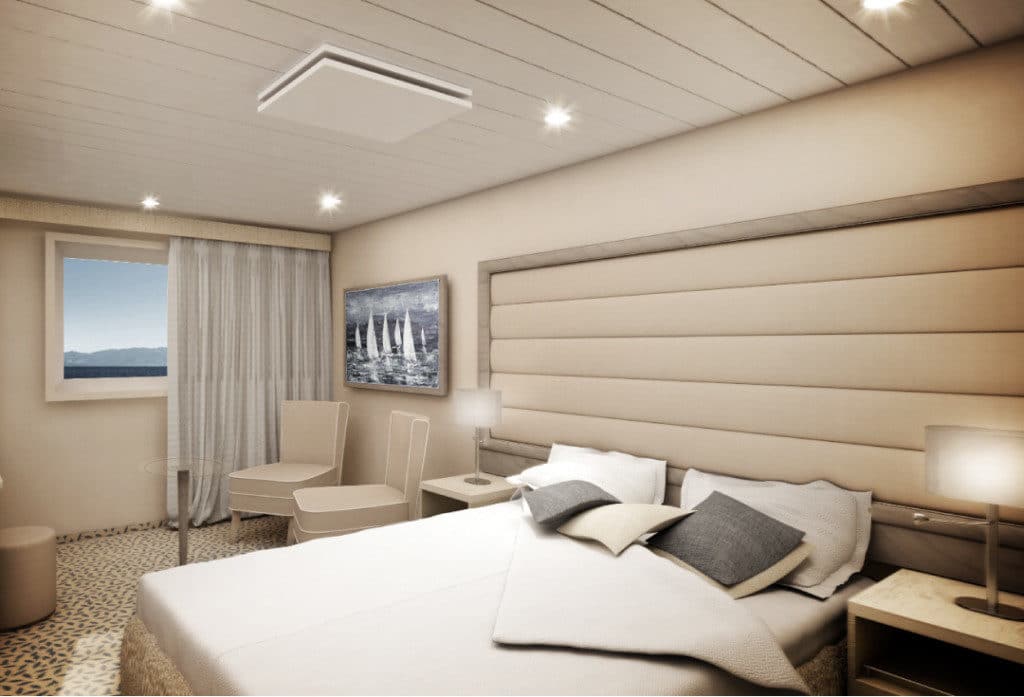 First renderings of the new Vista Suite onboard Silver Explorer.