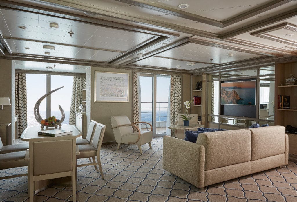 The bright and airy Silver Muse Owners Suite.