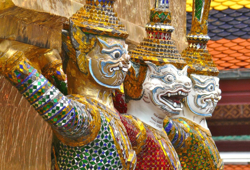 The Royal Palace in Bangkok, Thailand.