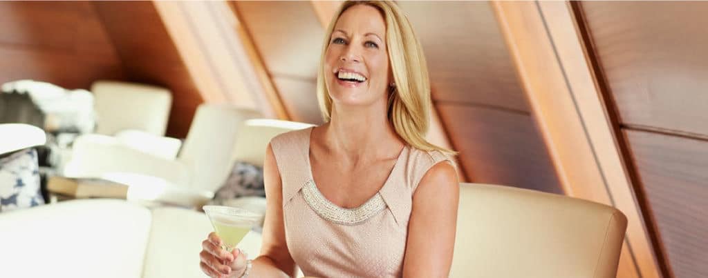 Free drinks for Queens Grill, Princess Grill and Balcony room guests.