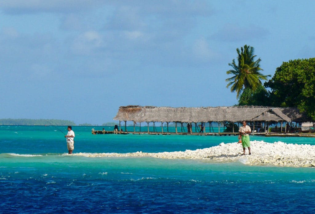 Visit the world's most remote islands, Kiribati.
