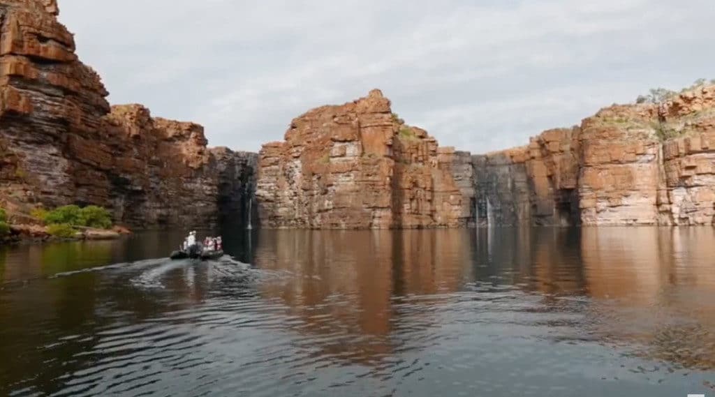 Nick Rains captured the Kimberly from Zodiac.