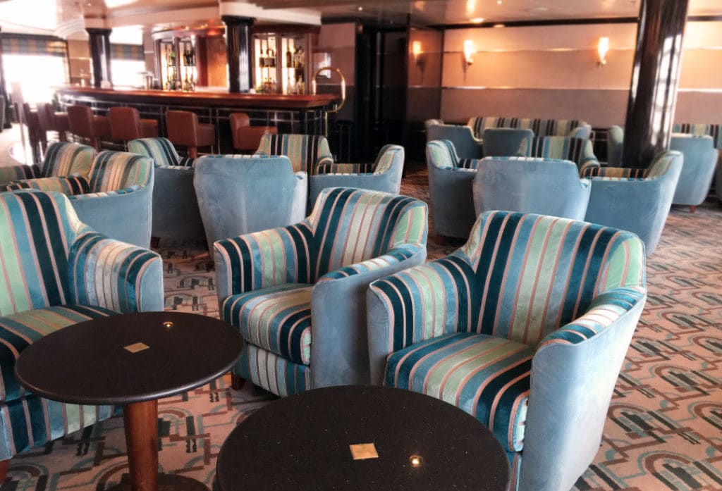 The Dolci Vita bar onboard Silver Whisper.