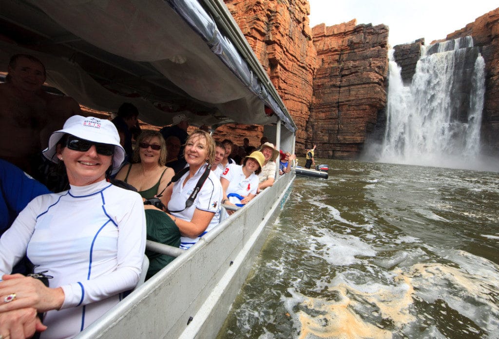 A trademark Coral Expeditions Xplorer tender.