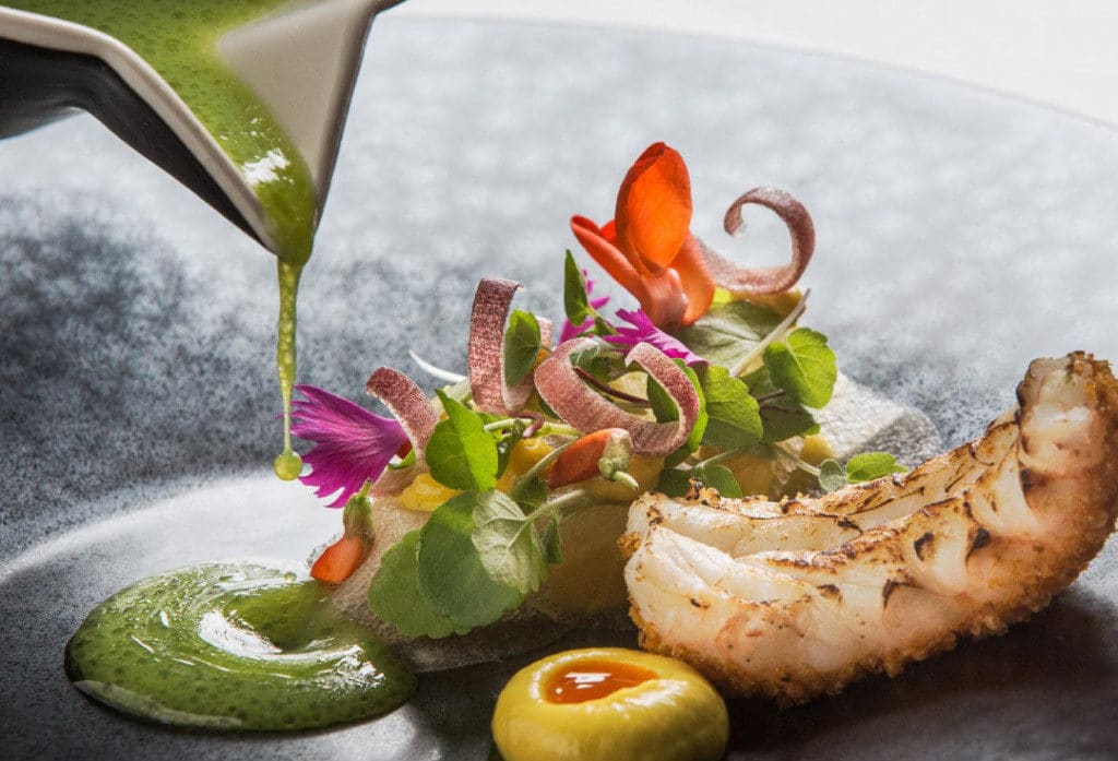 Langoustine as served in De Librije. (Image: De Librije)