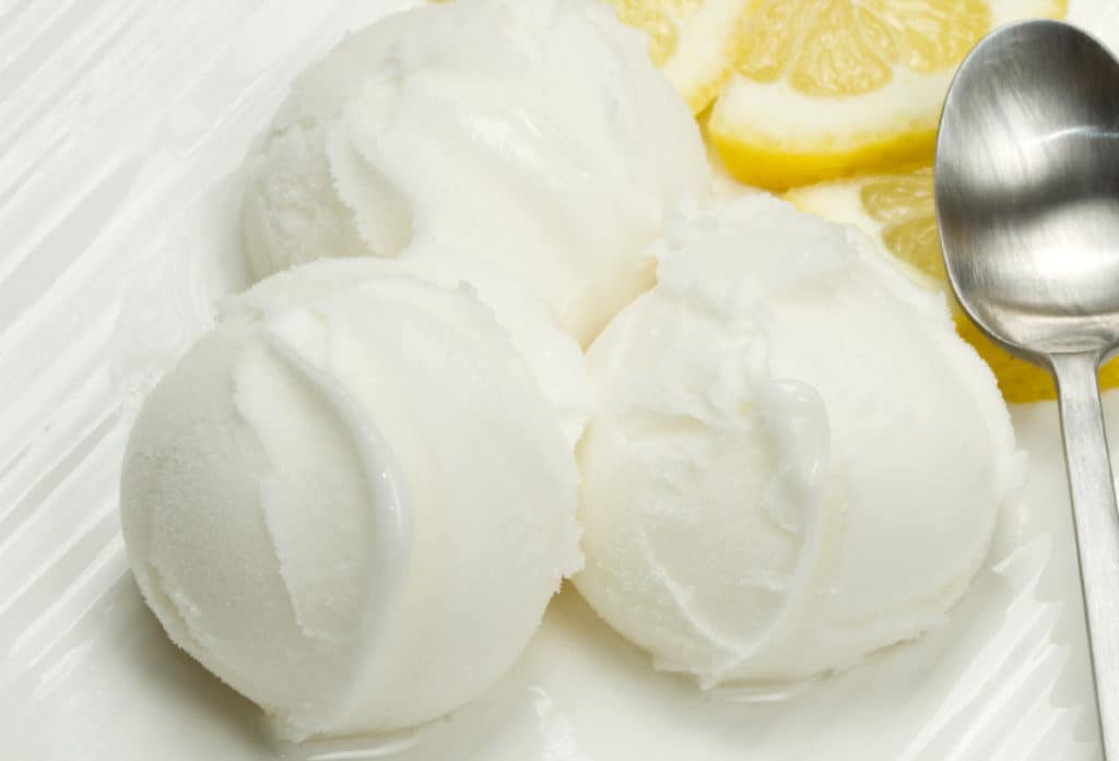 Seabourn chefs source local ingredients for their gelato - like Amalfi Coast lemons.