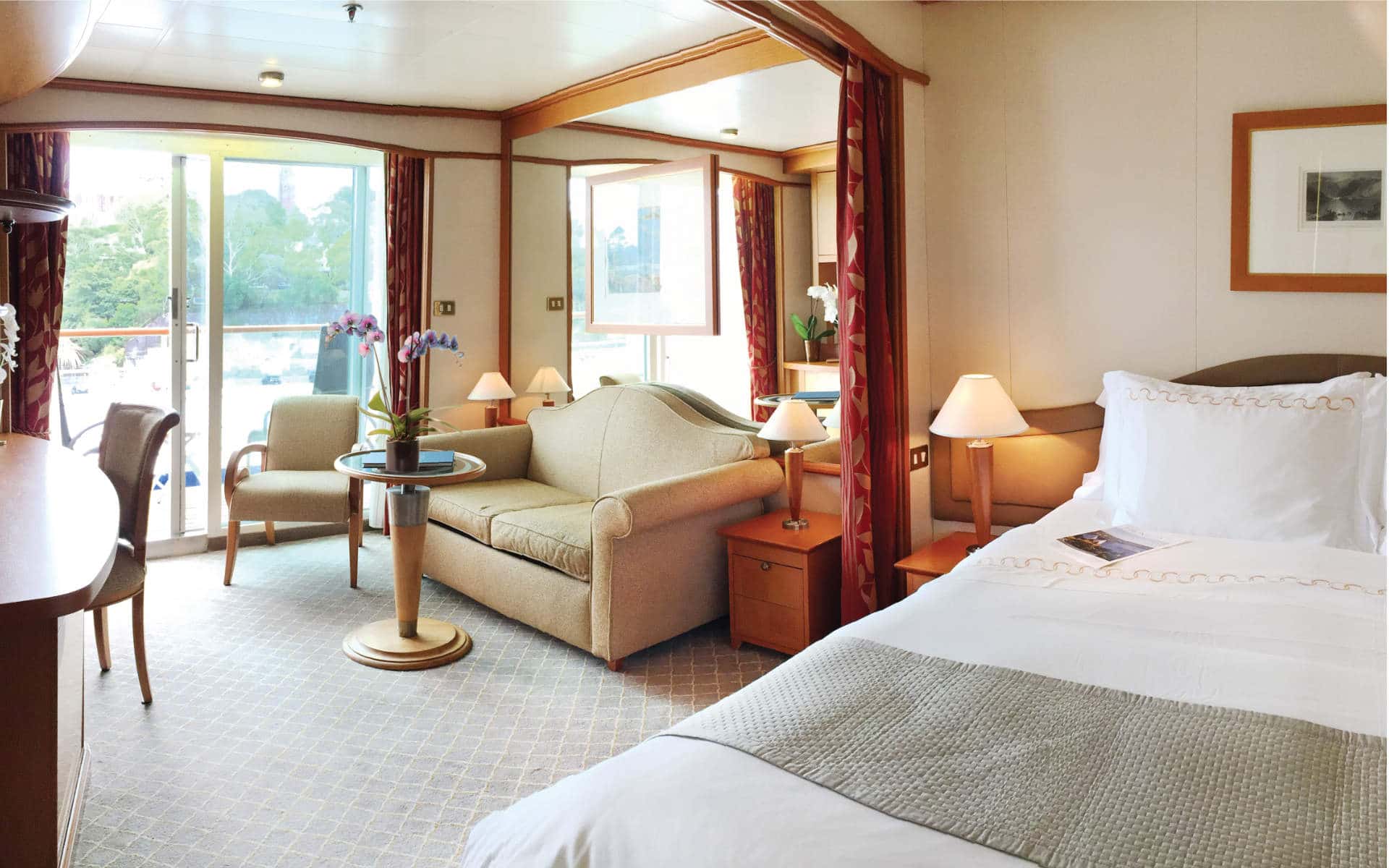 Silver Whisper Veranda Suite.