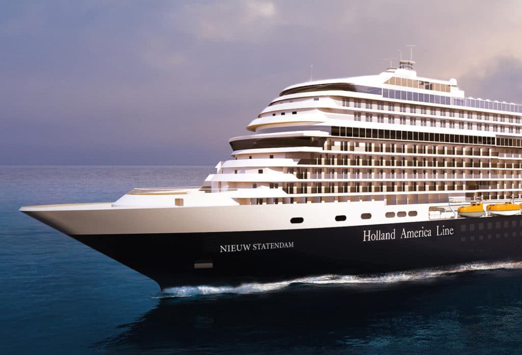 Nieuw Statendam will debut in December 2018.