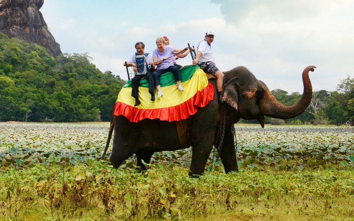 New Silversea helicopter, boat and elephant tours.