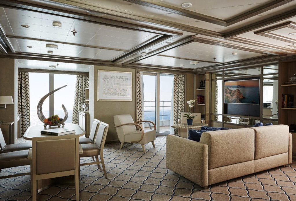 The Balsorano Owners Suite offers guests every modern luxury.