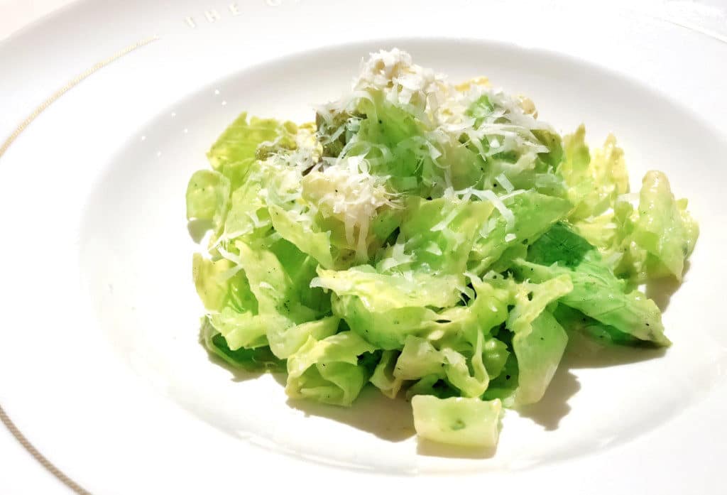 Thomas Keller's Caesar Salad in The Grill.