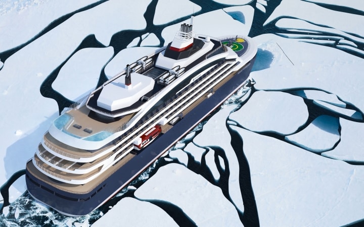 The highly anticipate Ponant icebreaker is now under construction. The eco-friendly vessel will take guests to the polar regions in the lap of luxury.