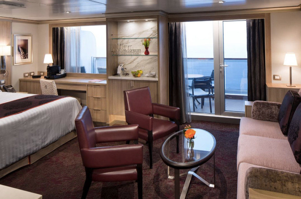 The Nieuw Statendam Neptune Suite.