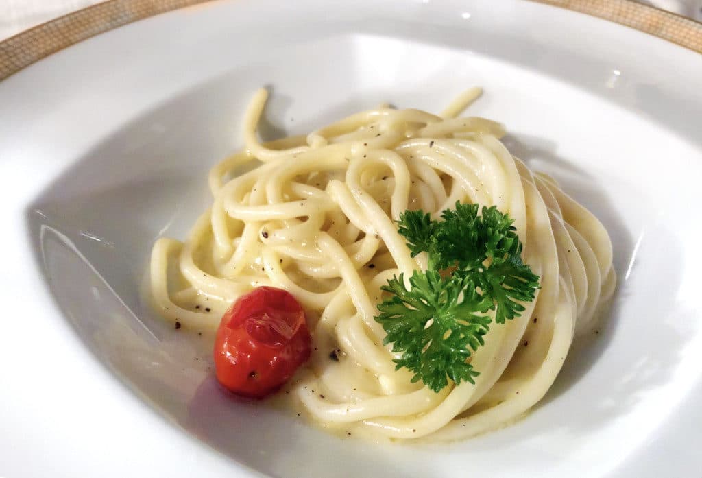 La Terrazza pasta.