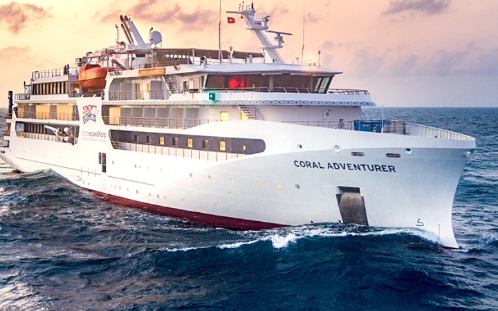 The new Coral Adventurer has room for just 120-guests.