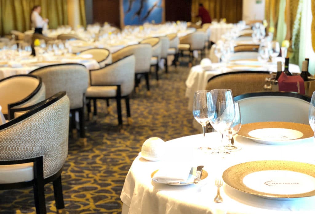 Chartreuse offers exquisite French dining.
