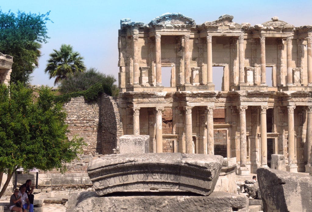 Be inspired by the library at Ephesus, Turkey.