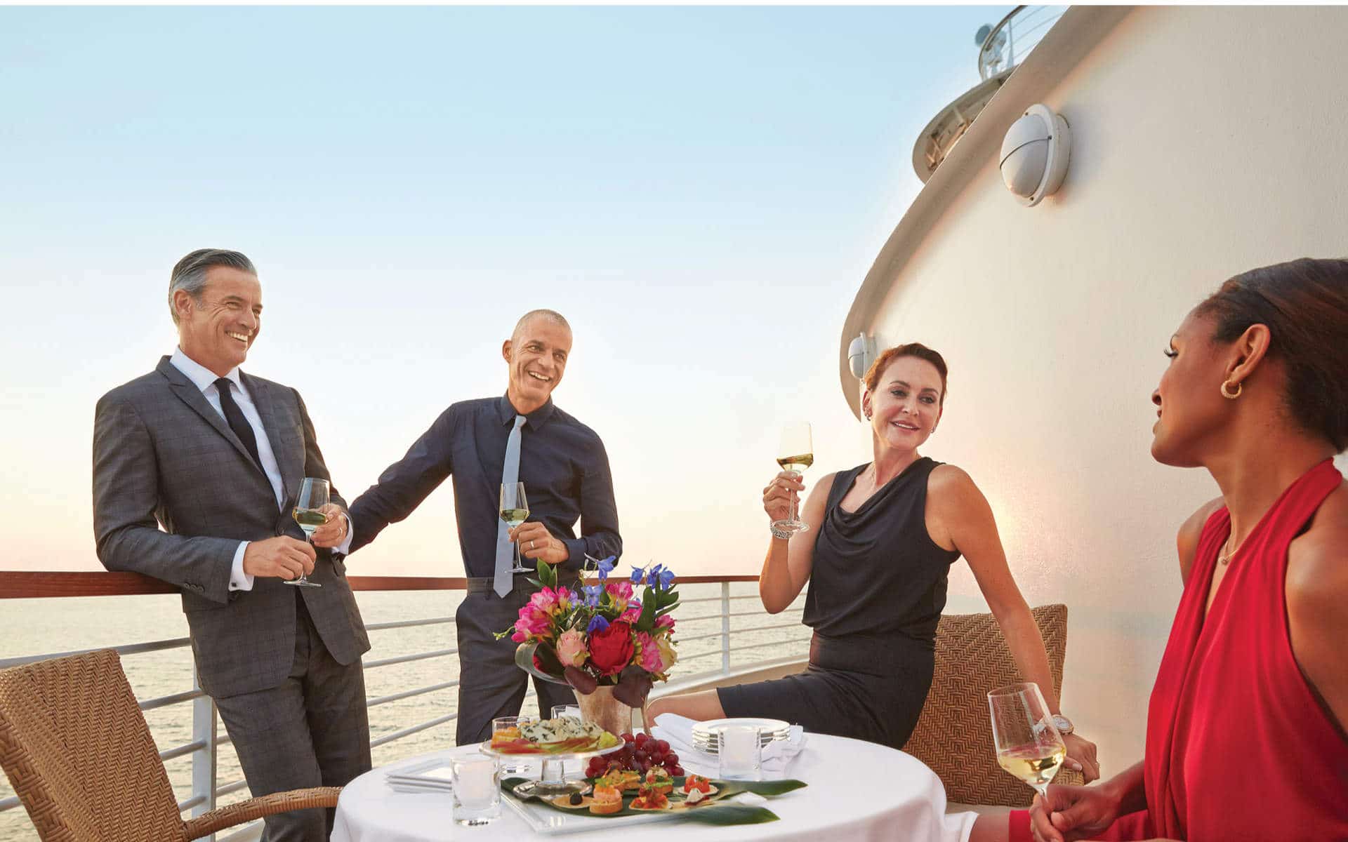 The Seabourn Club loyalty program benefits regular cruisers.