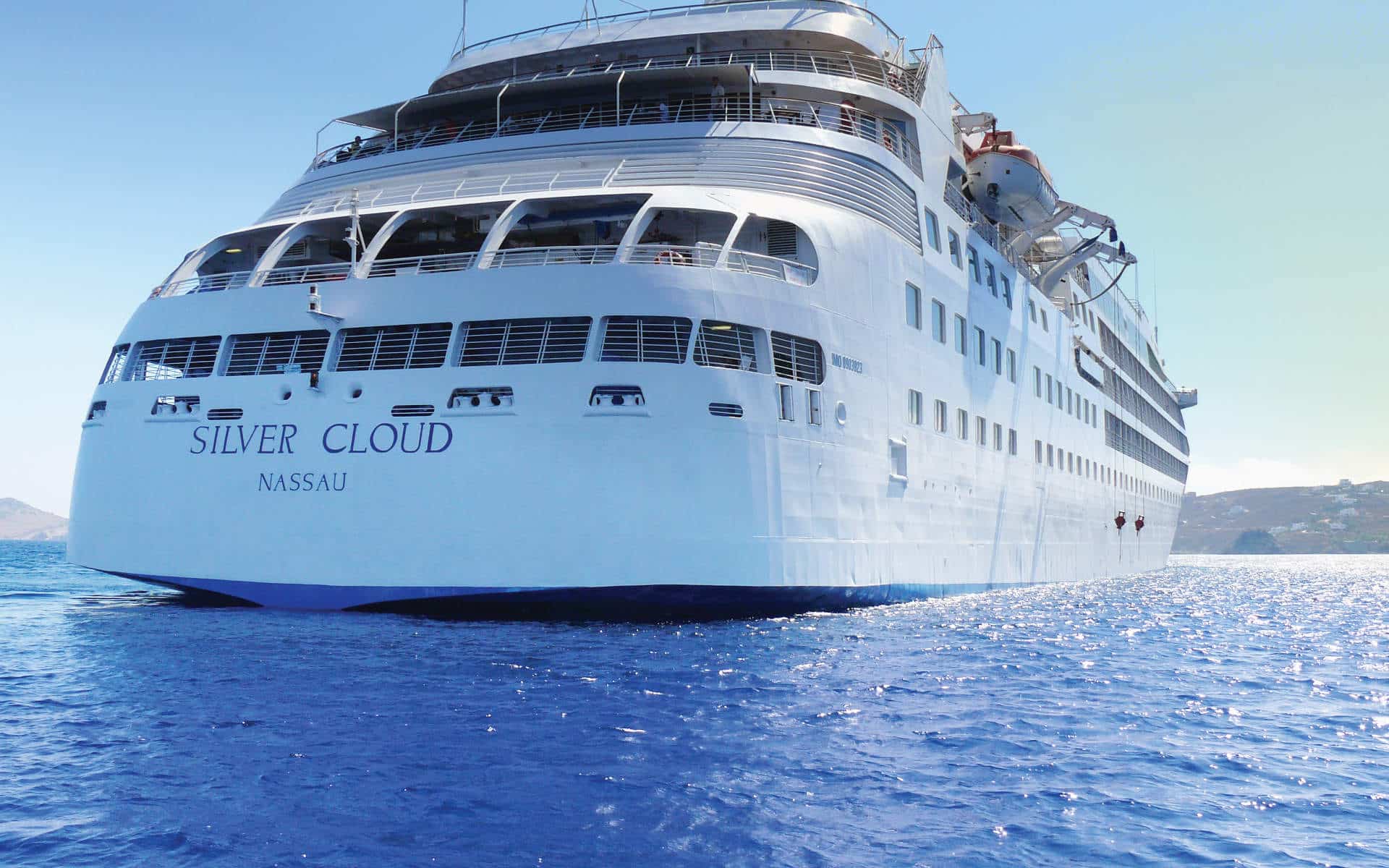 The Silver Cloud cruise ship.