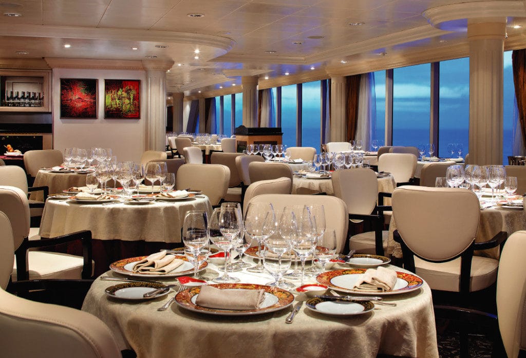 Toscana was given a chic new look in the Oceania Sirena refurbishment.