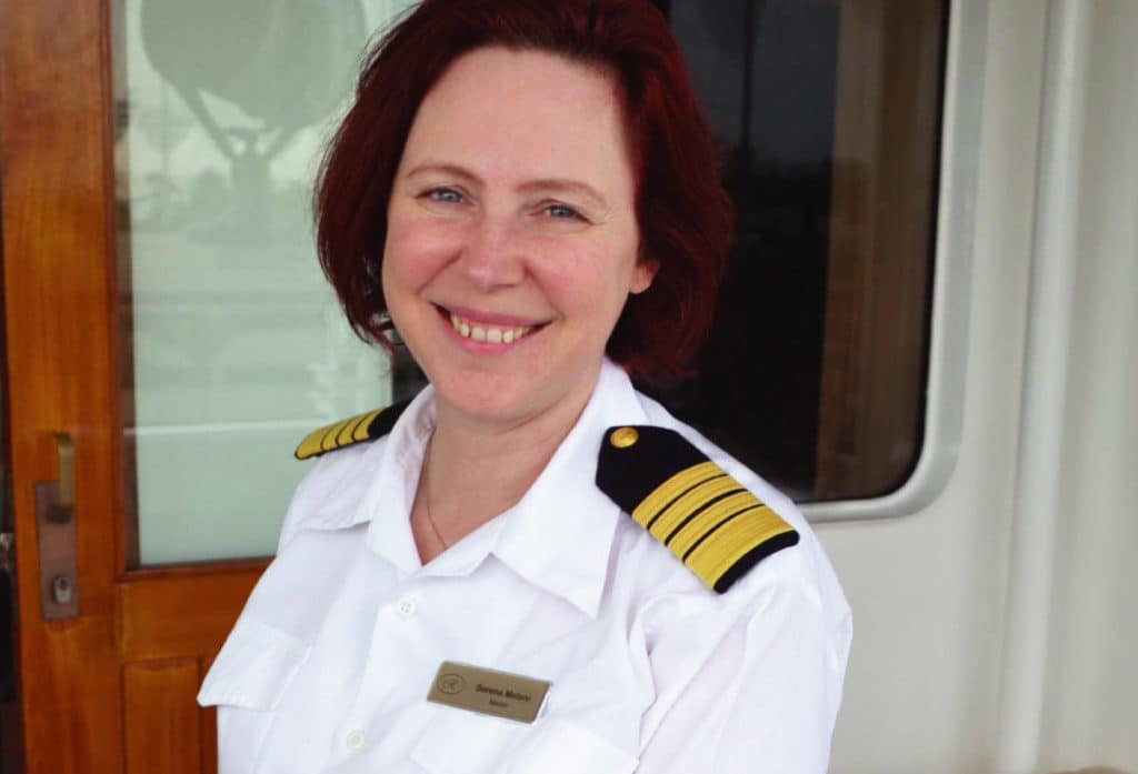 Captain Serena Melani.