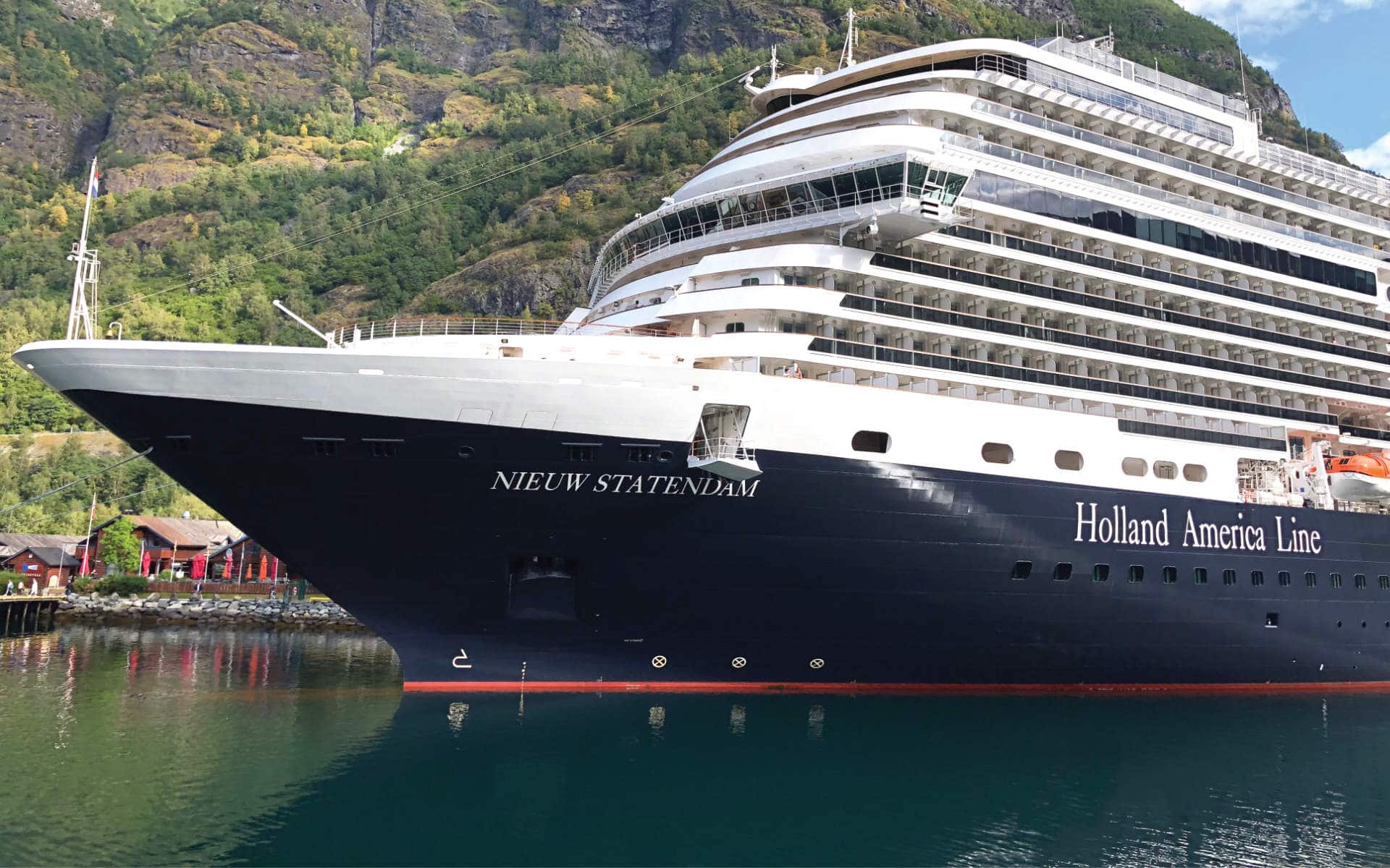 Nieuw Statendam cruise ship.