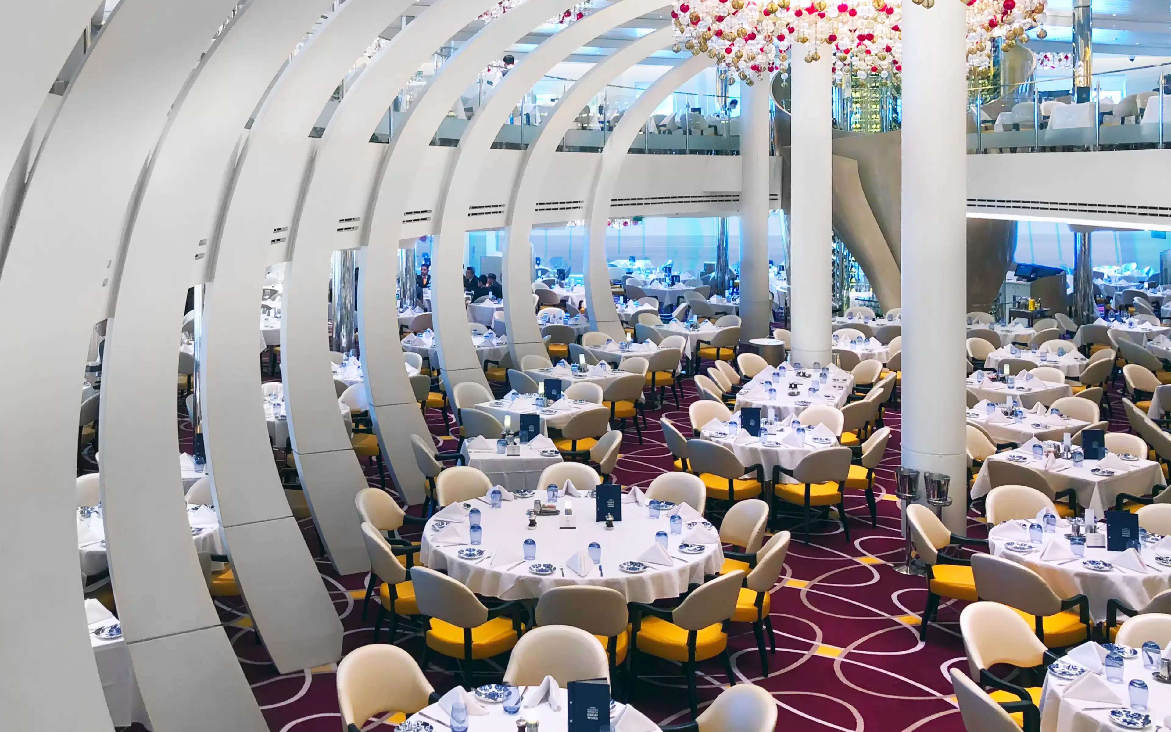 One of the Nieuw Statendam restaurants.