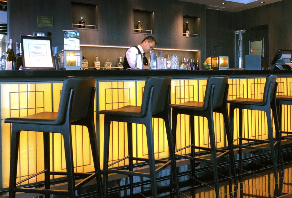 The Tamarind Bar is the best of the Nieuw Statendam bars.