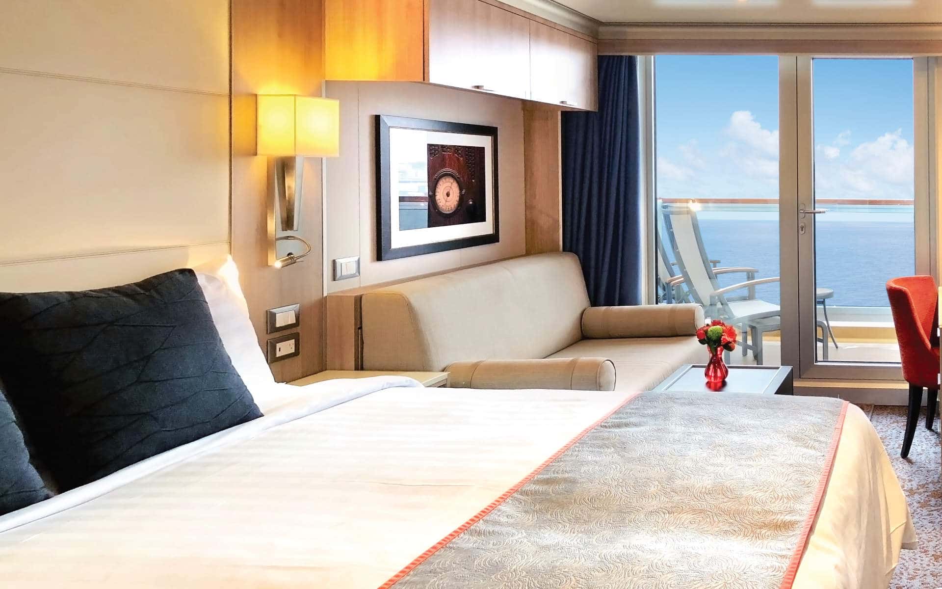 Nieuw Statendam Veranda Stateroom.