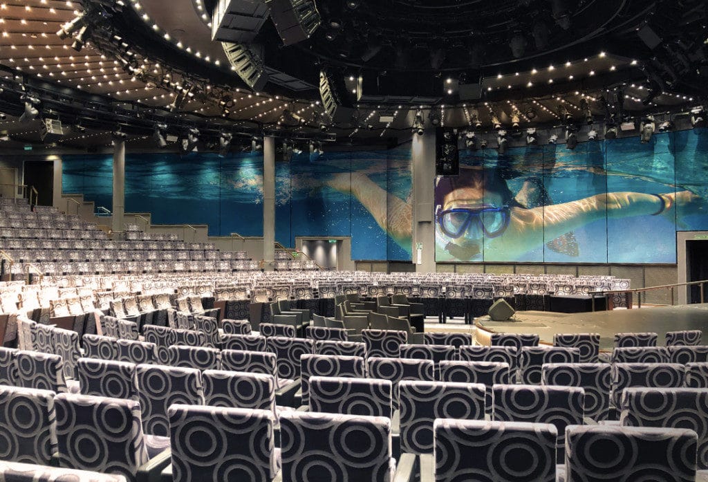 The World Stage theatre on Nieuw Statendam.