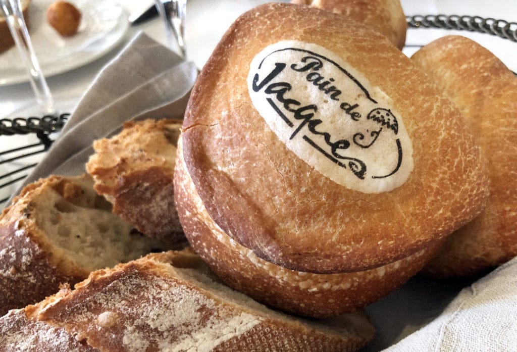 Jacques famous house baked bread.