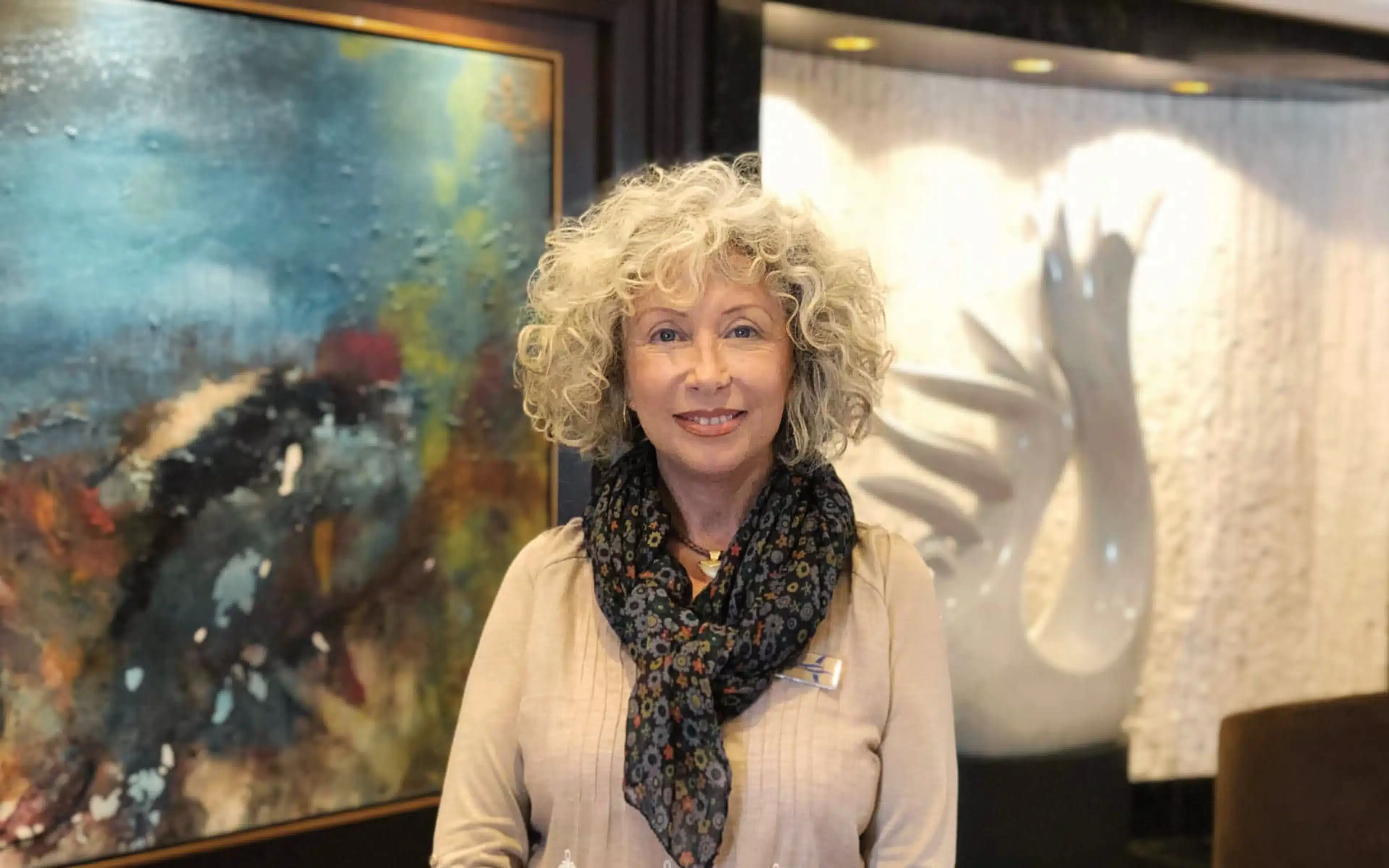 Rosanna de Ria from Oceania Cruises.