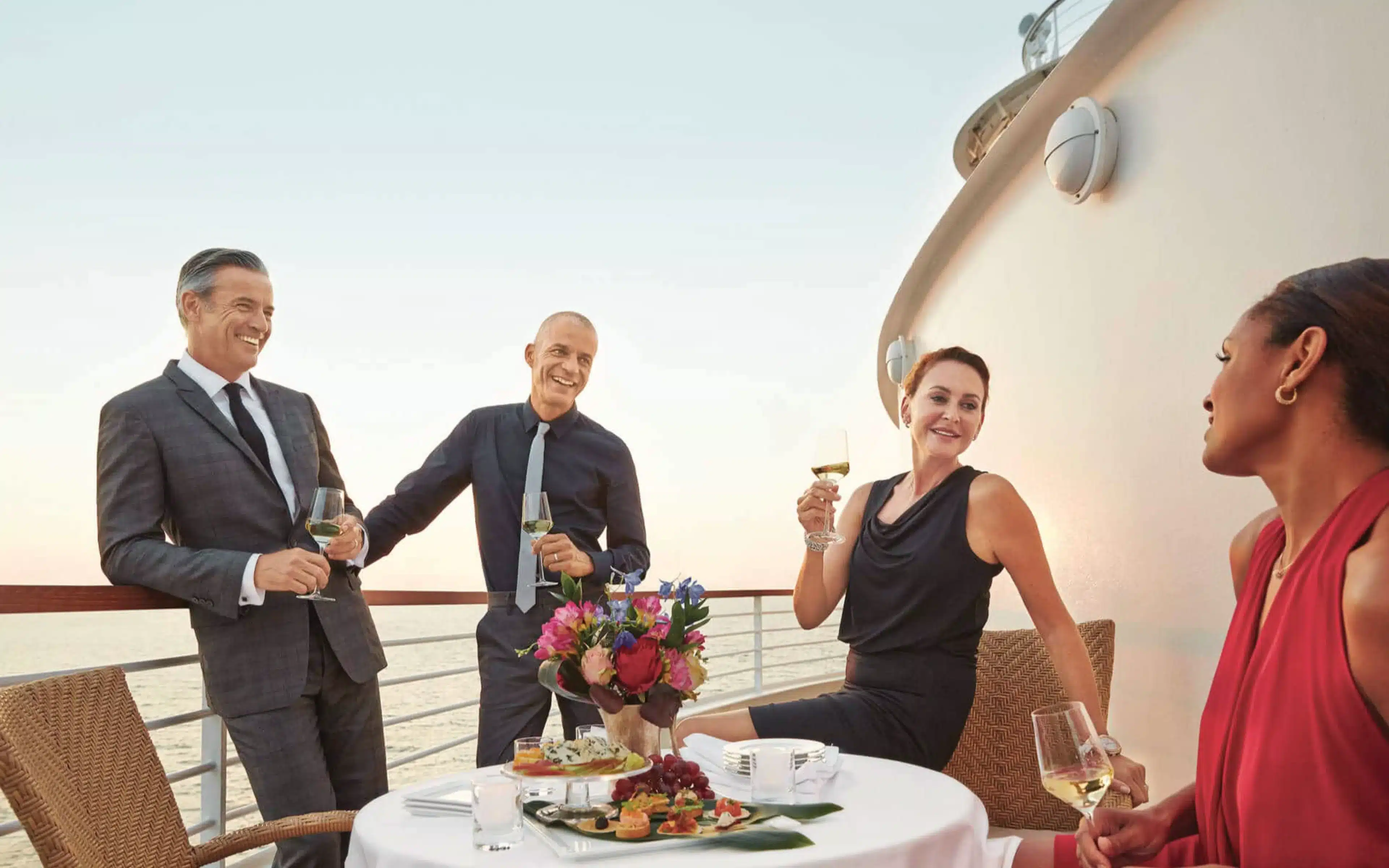 The Seabourn Club loyalty program benefits regular cruisers.