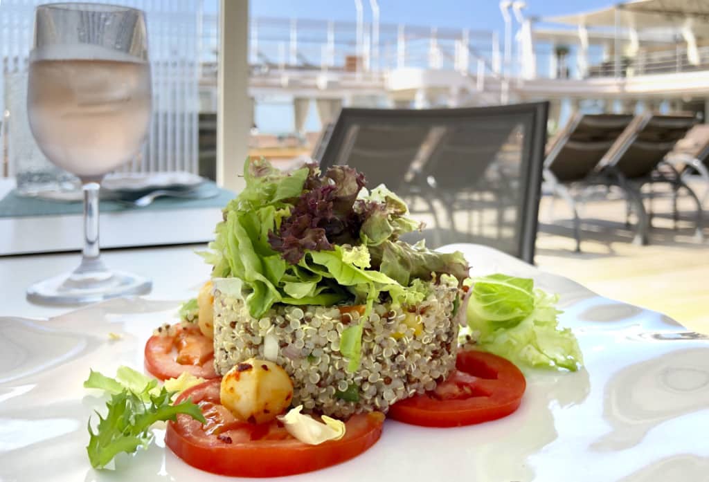 Quinoa & Chia Seed Salad.