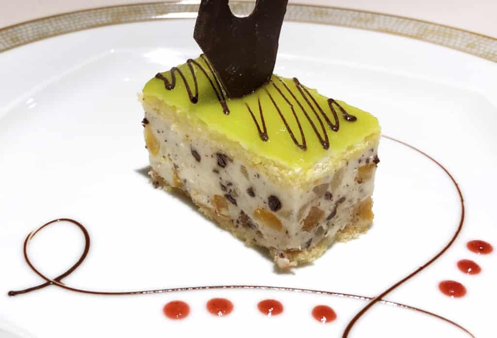 La Terrazza's Cassata, one of the best desserts from one of the most popular Silver Spirit restaurants.