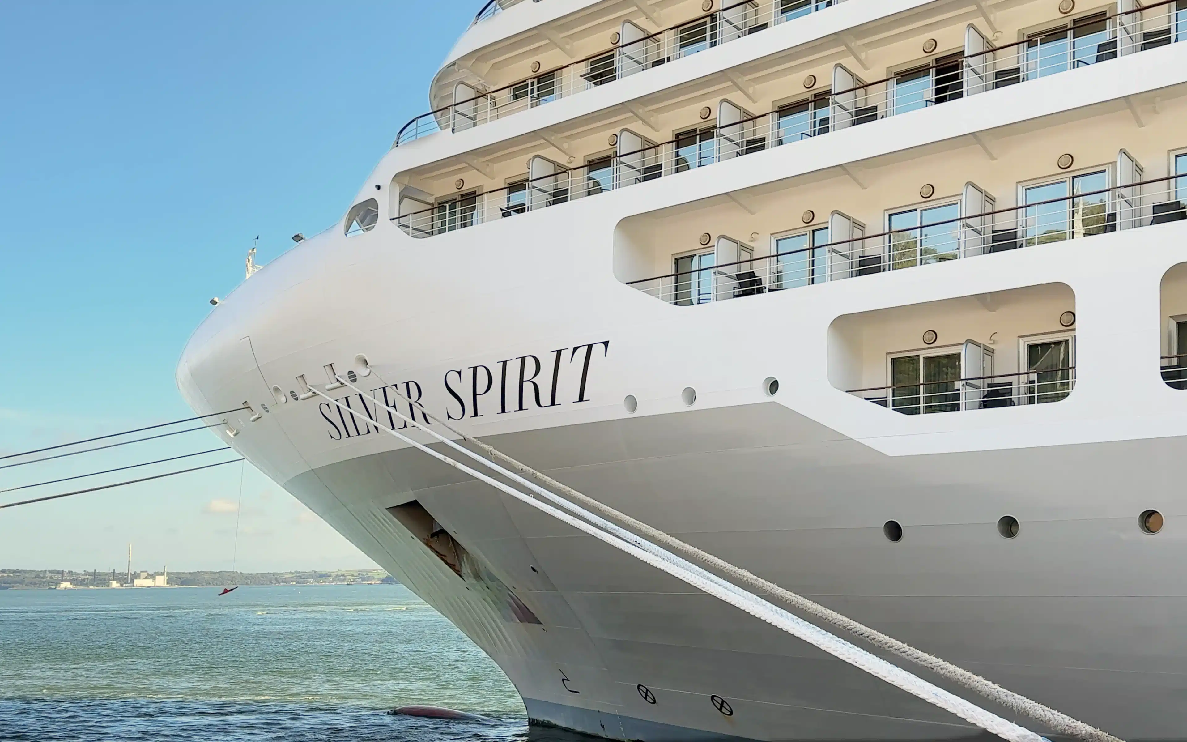 The Silver Spirit cruise ship.