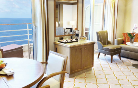 The Silver Spirit Silver Suite.