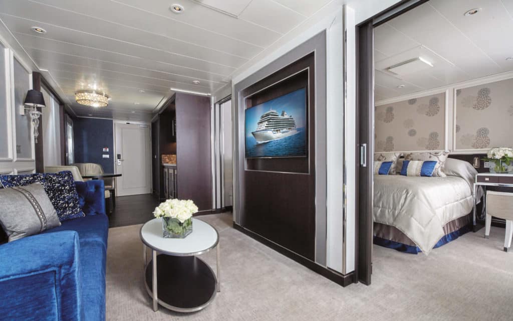 Seven Seas Explorer Penthouse Suite.