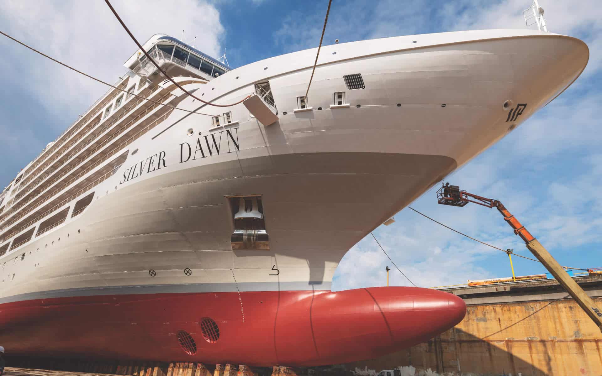Construction of Silver Dawn is complete and the vessel has been delivered.