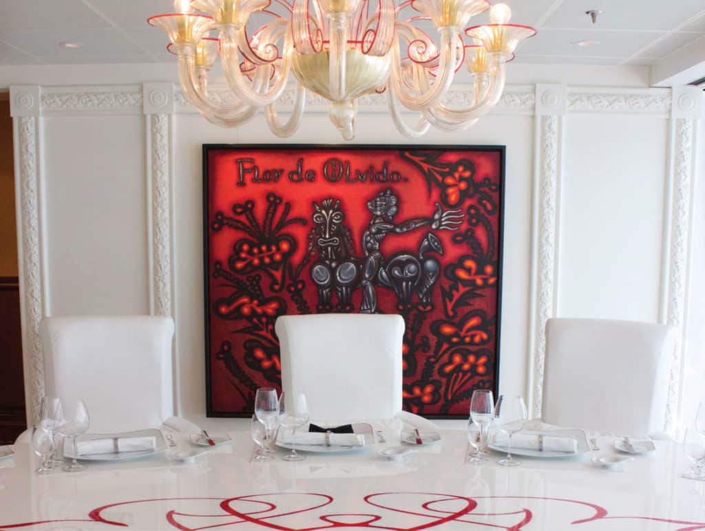 Privée is a feast for the senses, with great food and lavish decor.