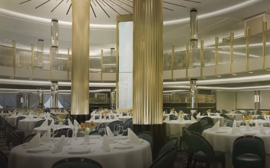 The multi-level Britannia Restaurant on Queen Anne (rendering).